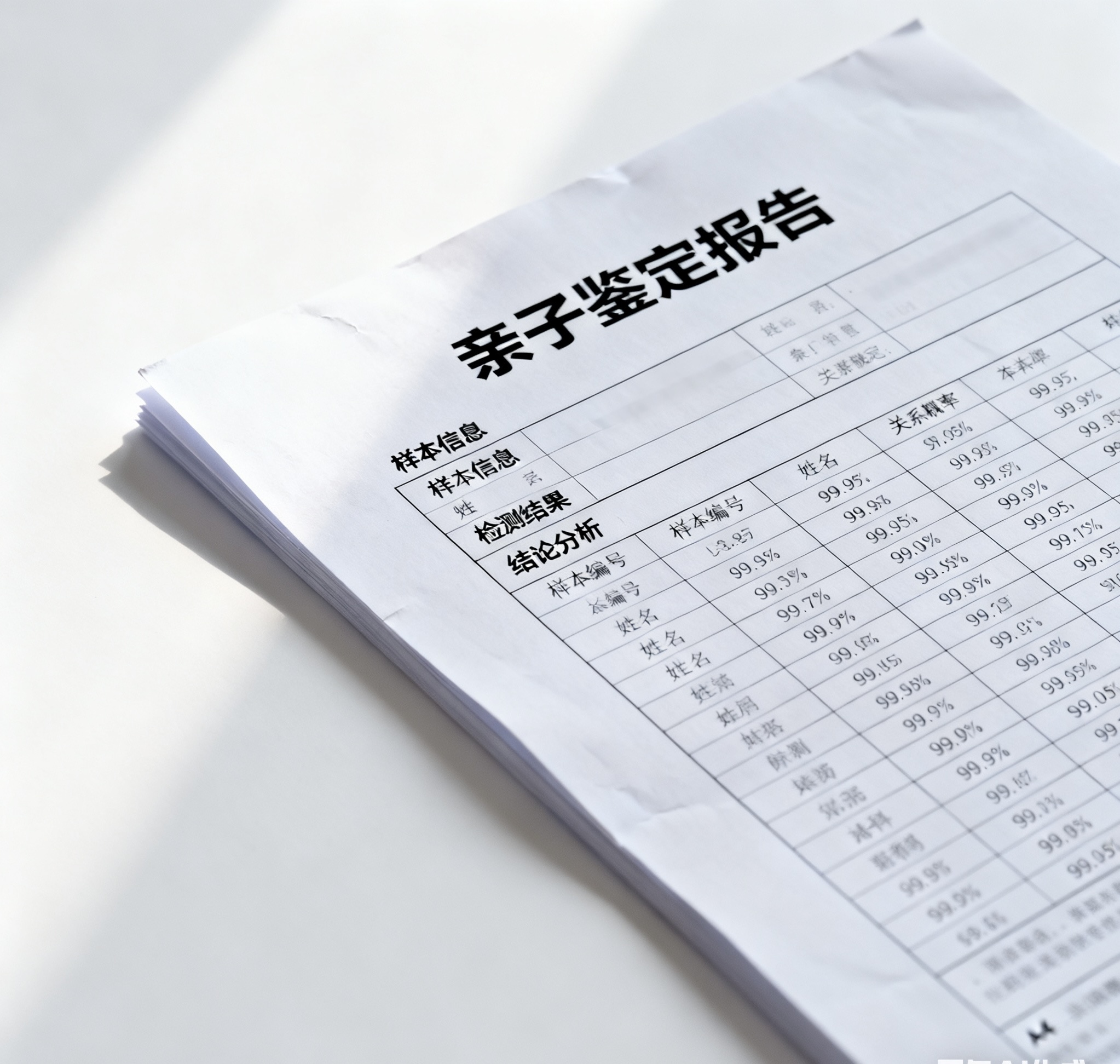 不同類型的中山親子鑒定所需的主要資料及文件